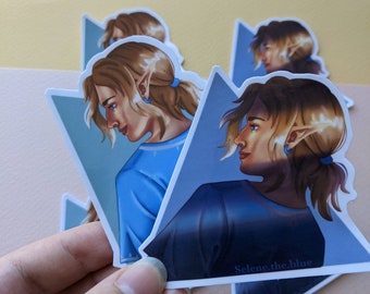 Link Sticker: Zelda Glossy Waterproof Vinyl decal
