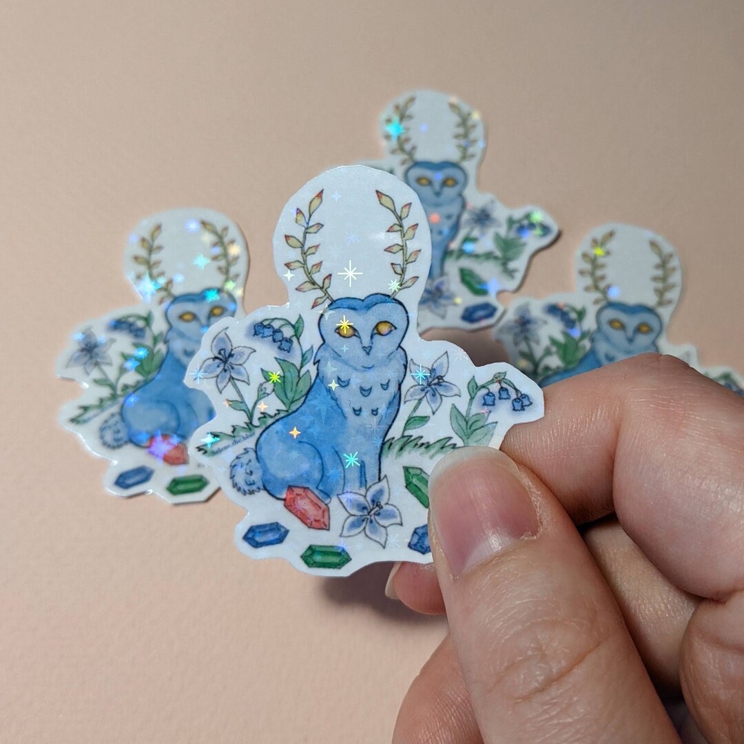 Holographic Blupee Sticker: Zelda BOTW Waterproof Vinyl Decal - Etsy