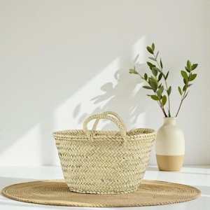 Moroccan Basket - Etsy