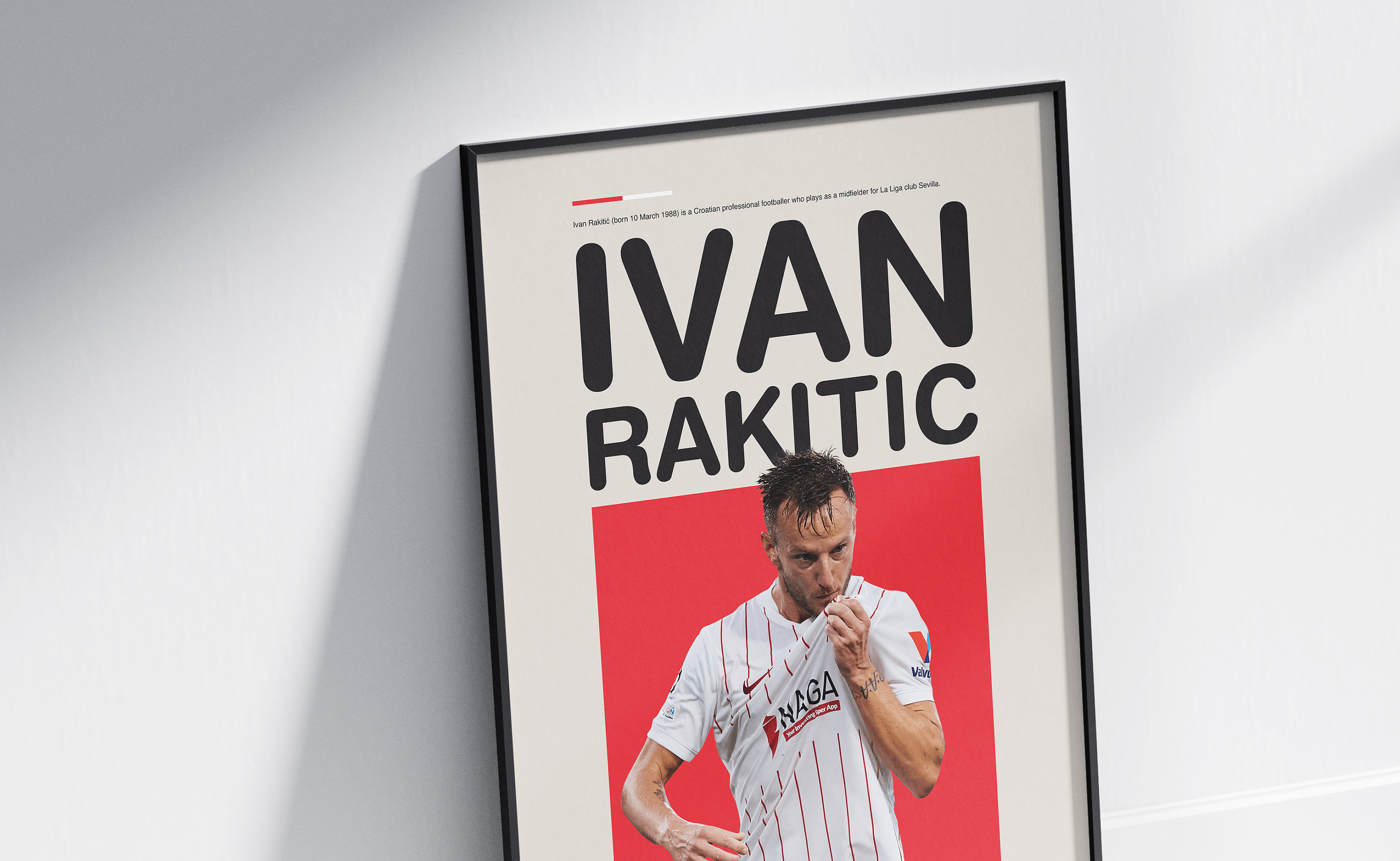 Ivan Rakitic's beloved Croatia jersey