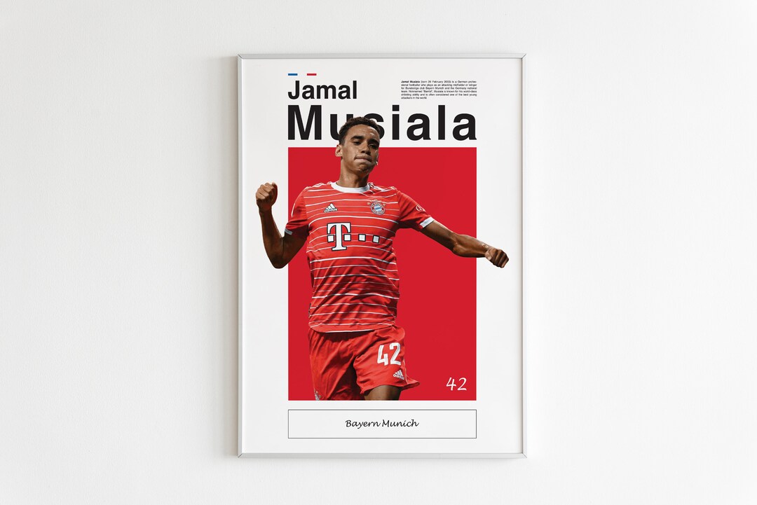 Jamal Musiala Poster Musiala Art Musiala Picture Musiala - Etsy