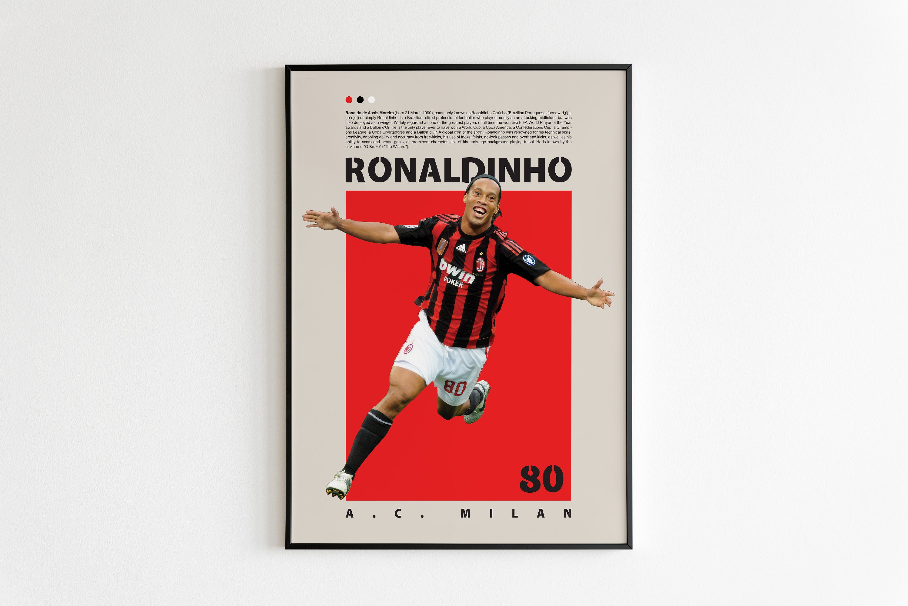 A.C. Milan Pixel Art Kit Poster for Sale by BrenoM