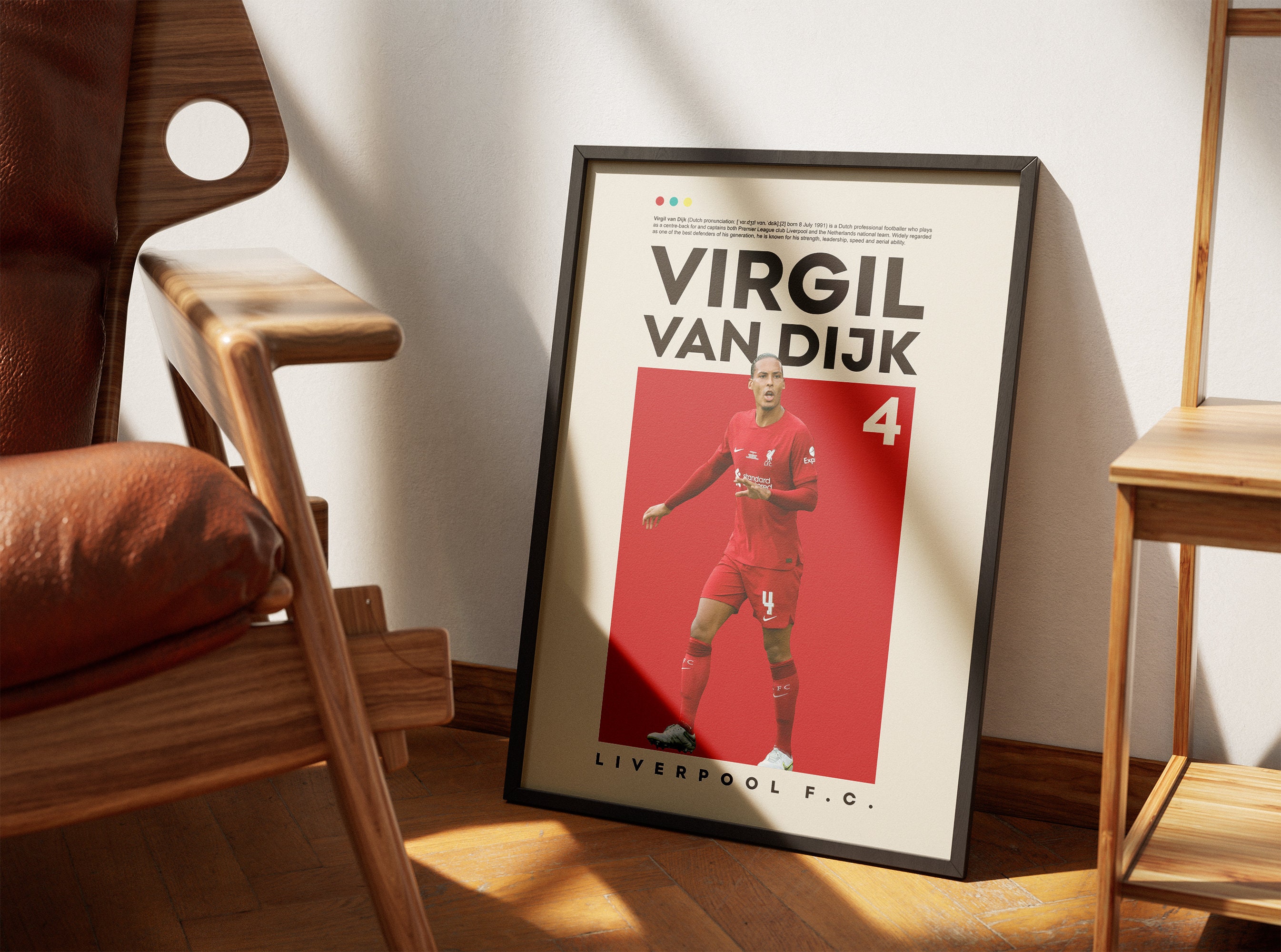 Discover Virgil van Dijk Poster, Liverpool Poster, Virgil van Dijk Print Art, Office Wall Art, Bedroom Art, Gift Poster, Dutch Footballer