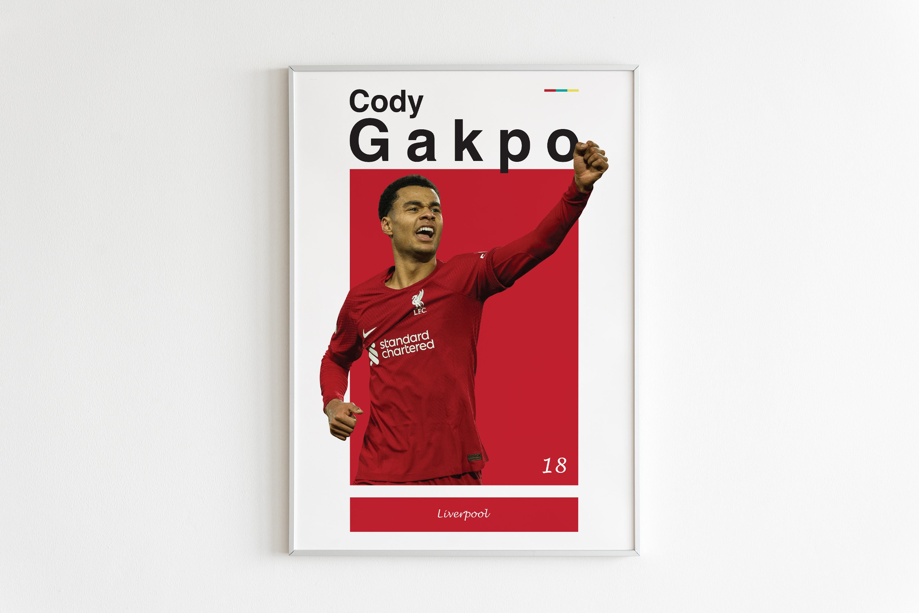 Cody Gakpo Poster Liverpool Poster Minimalist Cody Gakpo Etsy