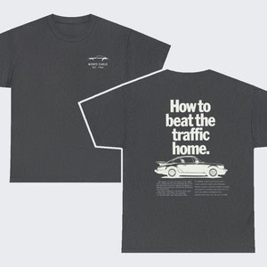 Porsche 911 Inspired Shirt, Vintage Car Shirt, Motorsport Car Racing Shirt, Porsche Club Shirt, Car Club Shirt, Classic Car Apparel