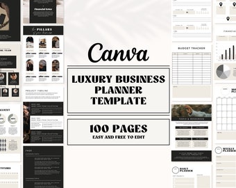 Business Plan Canva Vorlage | Business Plan Vorlage | Business Plan Vorlage | Business Plan Vorlage für Start Up Small Business