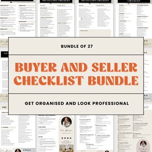 Move In Checklist | Printable House Moving Checklist Template | Real Estate Seller Checklist | Buyer Checklist | Checklist for Seller