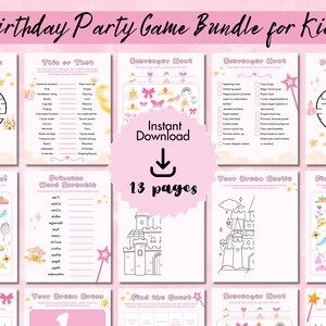 Princess Party Games | Girl Birthday Games | Birthday Party Games | Girl Princess Game | Girl Birthday Party | Sleepover Games