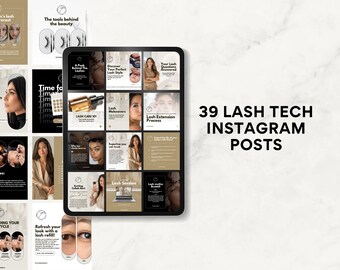 Lash Artist Instagram Graphics | Lash Tech Templates | Lash Tech Instagram | Lash Instagram | Lash Extension | Lash Technician | Lash Social