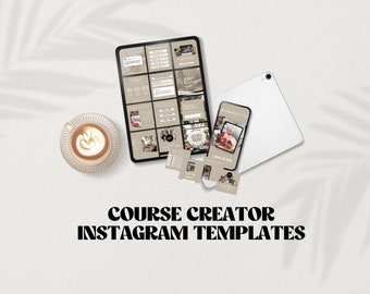 コース テンプレート Canva | オンライン コース コンテンツ テンプレート | コース用 Canva テンプレート | コース フライヤー テンプレート | Canvas コース テンプレート