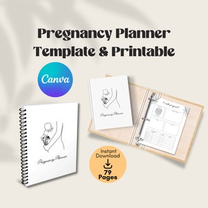 Schwangerschaftsplaner und Journal | Schwangerschaft Planner Journal | Schwangerschaft Planner Buch | Druckbarer Schwangerschaftsplaner | Schwangerschaftstagebuch