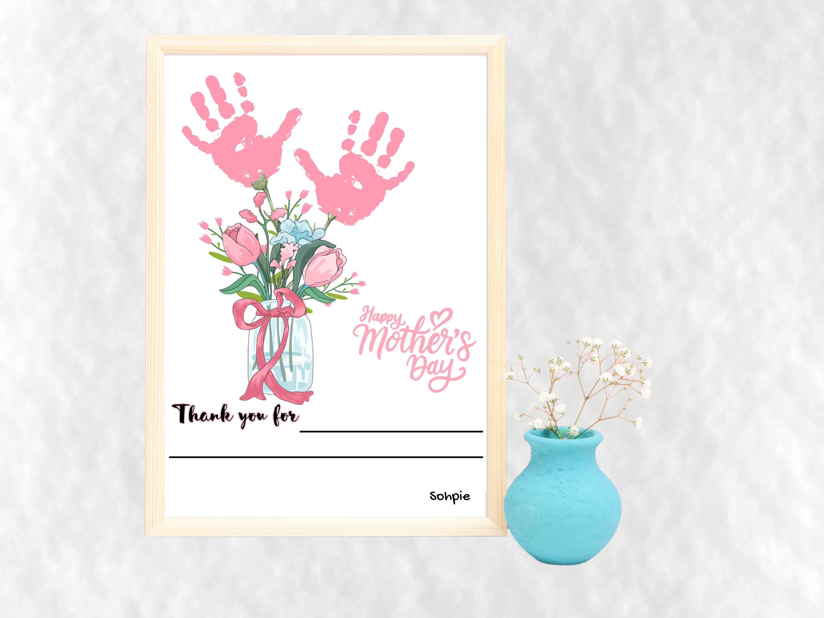Mothers Day Craft Printable | DIY Crafts for Kids Mothers Day ...