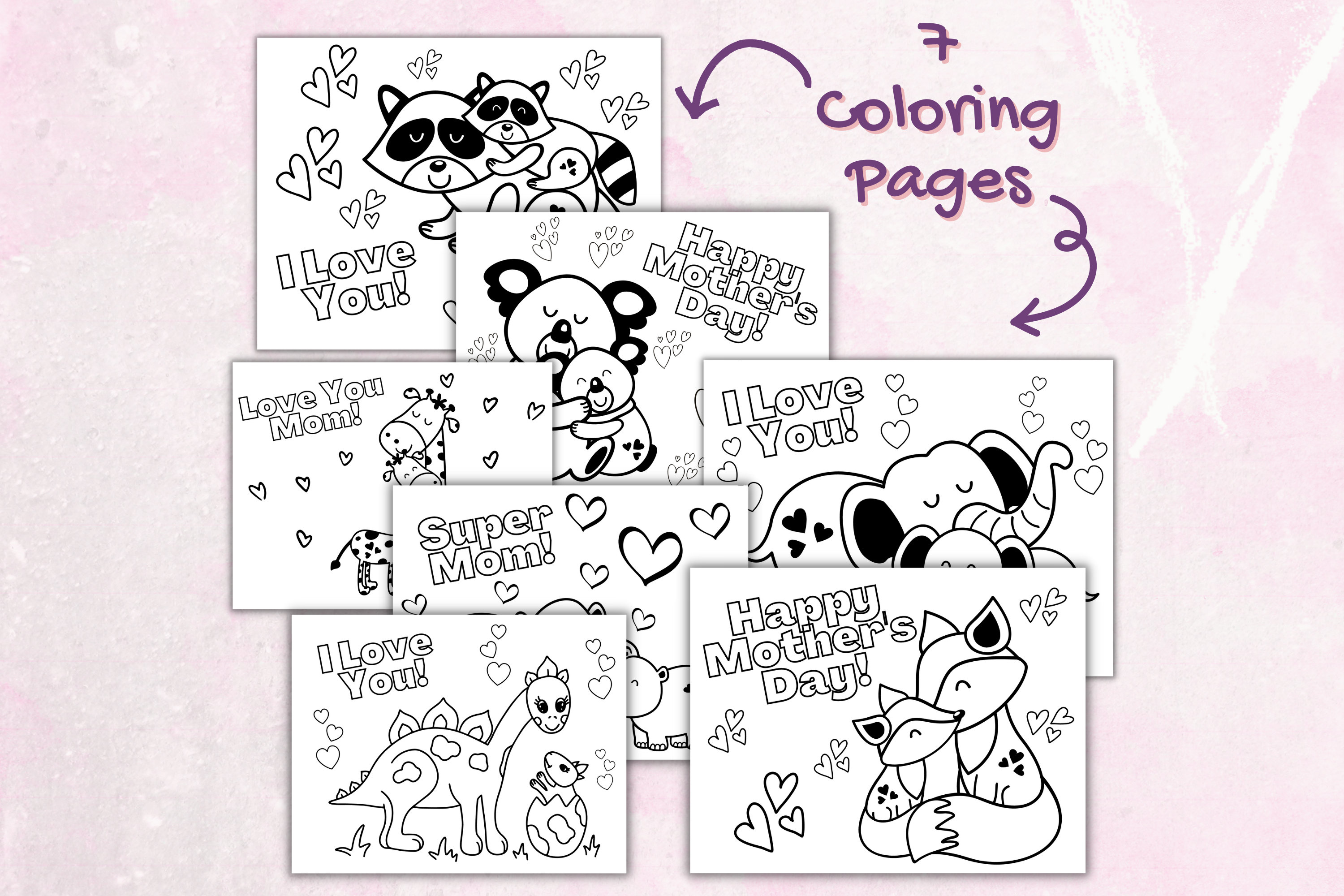 Mother's Day Activities Printables Mother's Day Printable Activities ...