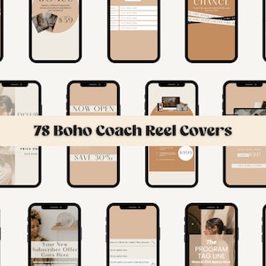 Reel Cover Canva Vorlagen | Reel Covers Vorlagen | Instagram Reels Abdeckung | Reels Cover Vorlage | Instagram Rollen | Reel Vorlage