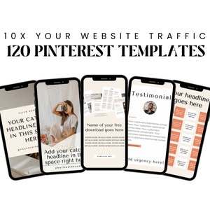 Pinterest Templates | Pinterest Template | Canva Template for Pinterest | Pinterest Canva Templates | Pinterest Pin Templates