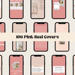 Reel Cover Canva Vorlagen | Reel Covers Vorlagen | Instagram Reels Abdeckung | Reels Cover Vorlage | Instagram Rollen | Reel Vorlage