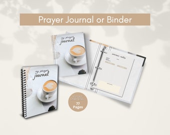 Guided Prayer Journal | Prayer Journal Pages | Printable Prayer Journal | Prayer Journal Printable | Prayer Journals | Prayer Journal