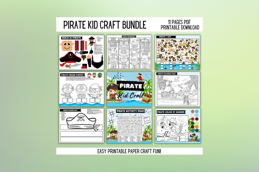 Pirate Printable Pirate Printable Activities Printable Crafts for Pirate Printable Pirate Printable Activities Printable Crafts for