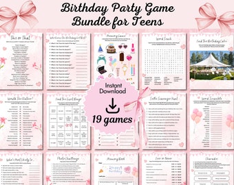 Birthday Party Games | Teen Birthday Games | Girl Birthday Games | Teen Birthday Party | Teen Party Games | Teen Girl Party Game