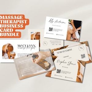 Visitekaartjes van de therapeut van de massage | Massage visitekaartjes | Visitekaartjes Massage | Visitekaartje van de Therapie van de Massage | Ideeën voor visitekaartjes