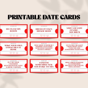 Date Night Ideas Cards | Date Night Cards | Date Night | Date Night Cards for Couple | Date Night Jar | Date Night Box | Date Night Idea