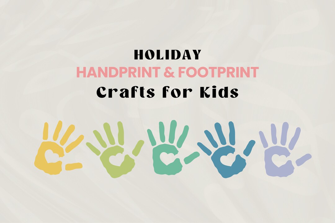 Hand Print Crafts Handprint Craft Handprint Art Handprint Keepsake DIY