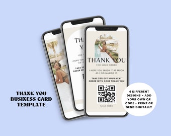 Business Thank You Postcards | Thank You Postcards for Business | Thank You For Support Small Business | Business Thank You To Customers