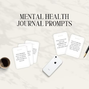 Journaling Prompts for Mental Health PDF | Journal Prompts for Mental Health | Mental Health Journal Prompts | Journal Prompts Mental Health