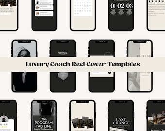 79 copertine per i reel di Instagram / modelli Canva modificabili