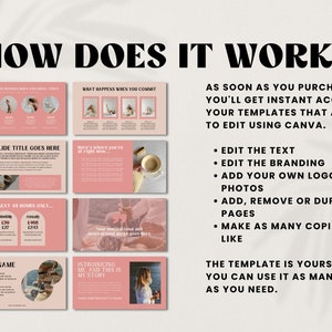 Masterclass Template | Webinar Template | Course Templates Canva ...