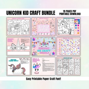 Printable Coloring Pages of Unicorns | Unicorn Printable | Unicorn Crafts for Kids | Printable Unicorn Coloring Pages