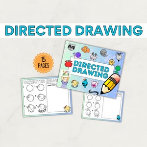 Directed Drawing | Learn How To Draw | Step by Step Drawing | Kids Learn to Draw | Learning to Draw | Drawing Basics