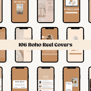 Reel Cover Canva Vorlagen | Reel Covers Vorlagen | Instagram Reels Abdeckung | Reels Cover Vorlage | Instagram Rollen | Reel Vorlage