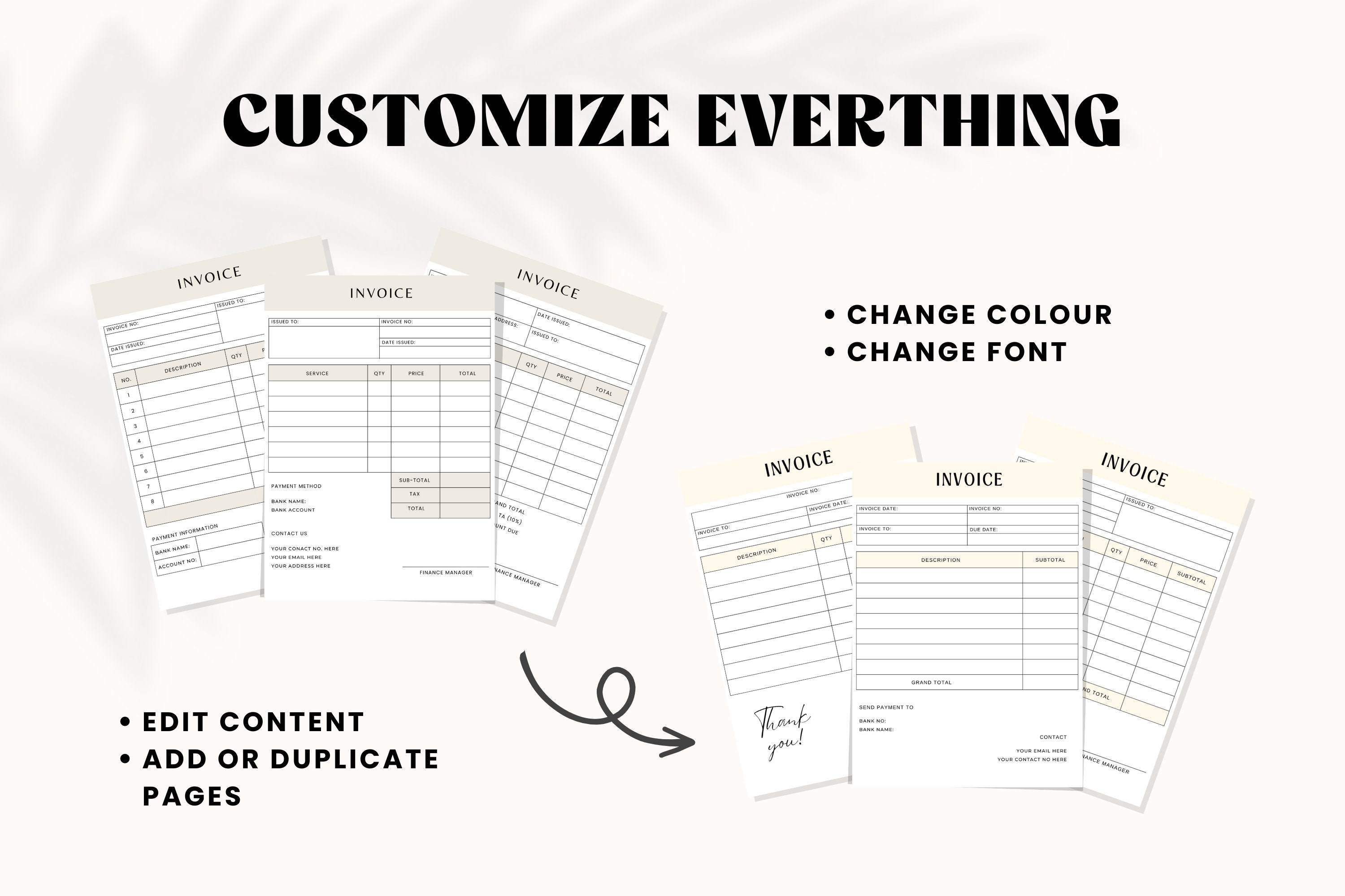 Template Invoice Invoice Template Pages Simple Invoice Templates