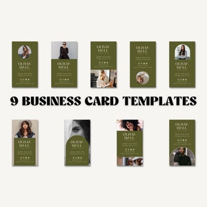 Business Card Template Picture | Realtor Business Card Template | Business Card Template Bundle | Business Card Template Minimalist | Canva