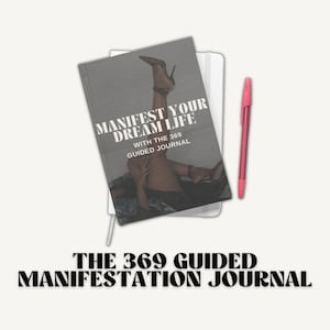 369 Journal PDF | Manifesting Journal | Manifestation Journal Digital Download | Manifestation Journal Printable | Manifest Journal