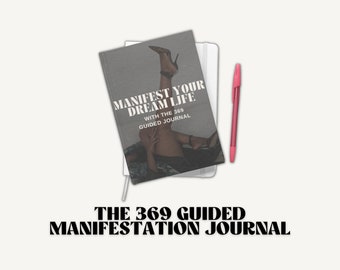 369 Manifestation Journal PDF | Guided Prompts & Affirmations (Digital Download)