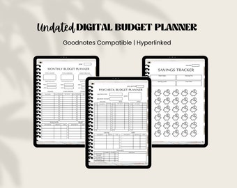 Digital Budget Planner Goodnotes | Biweekly Budget Planner for Goodnotes | Budget Planner for Tablet | Financial Planner | Goodnotes Planner