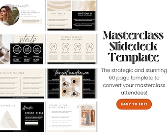 Webinar Slide Deck Canvas | Webinar Slide Deck Template | Webinar Slide Deck Coaching | Webinar Slide Deck Canva | Webinar Slide Deck