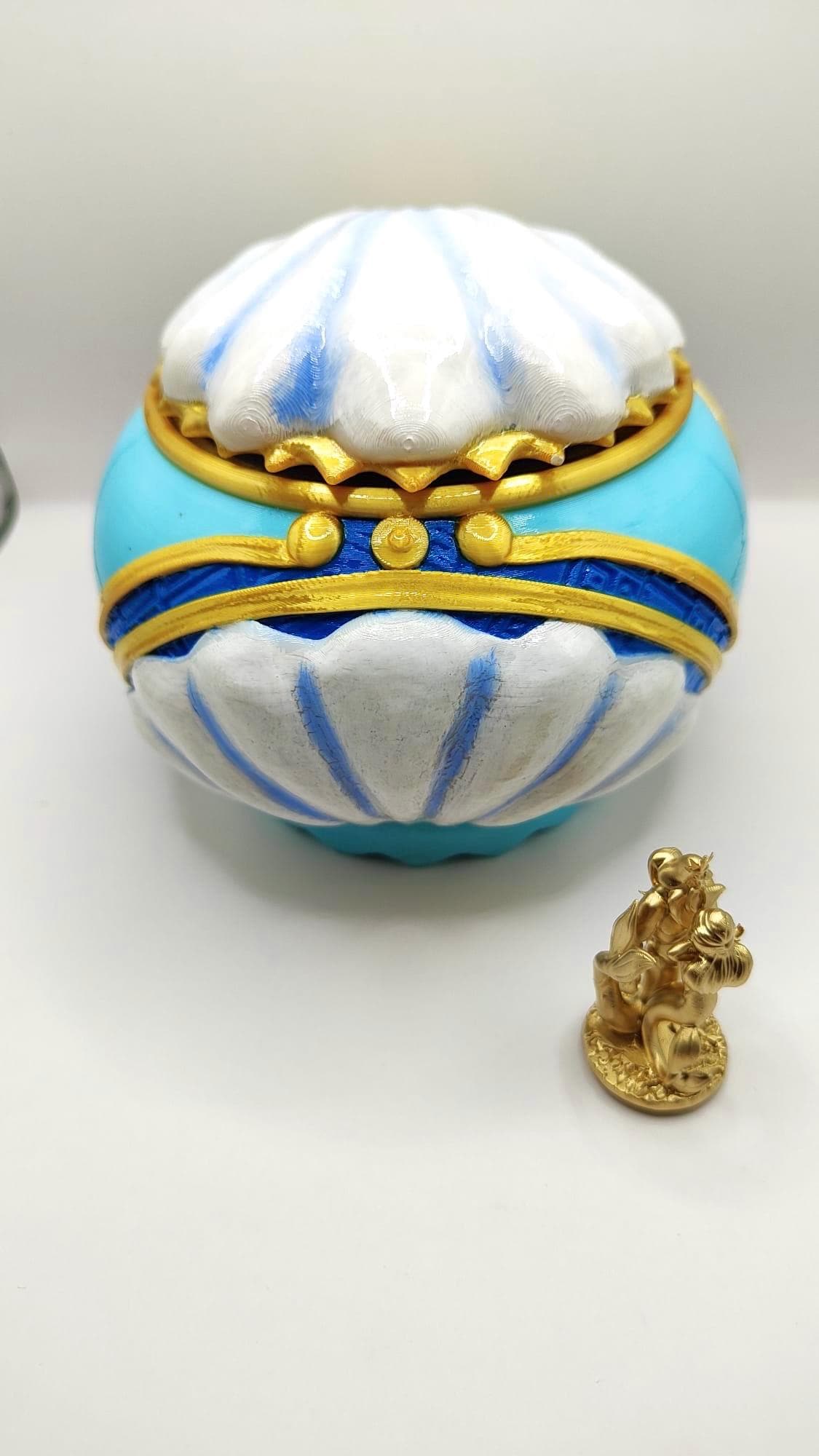 リトル・マーメイド アテネア・トリトン アリエル オルゴール - Etsy 日本