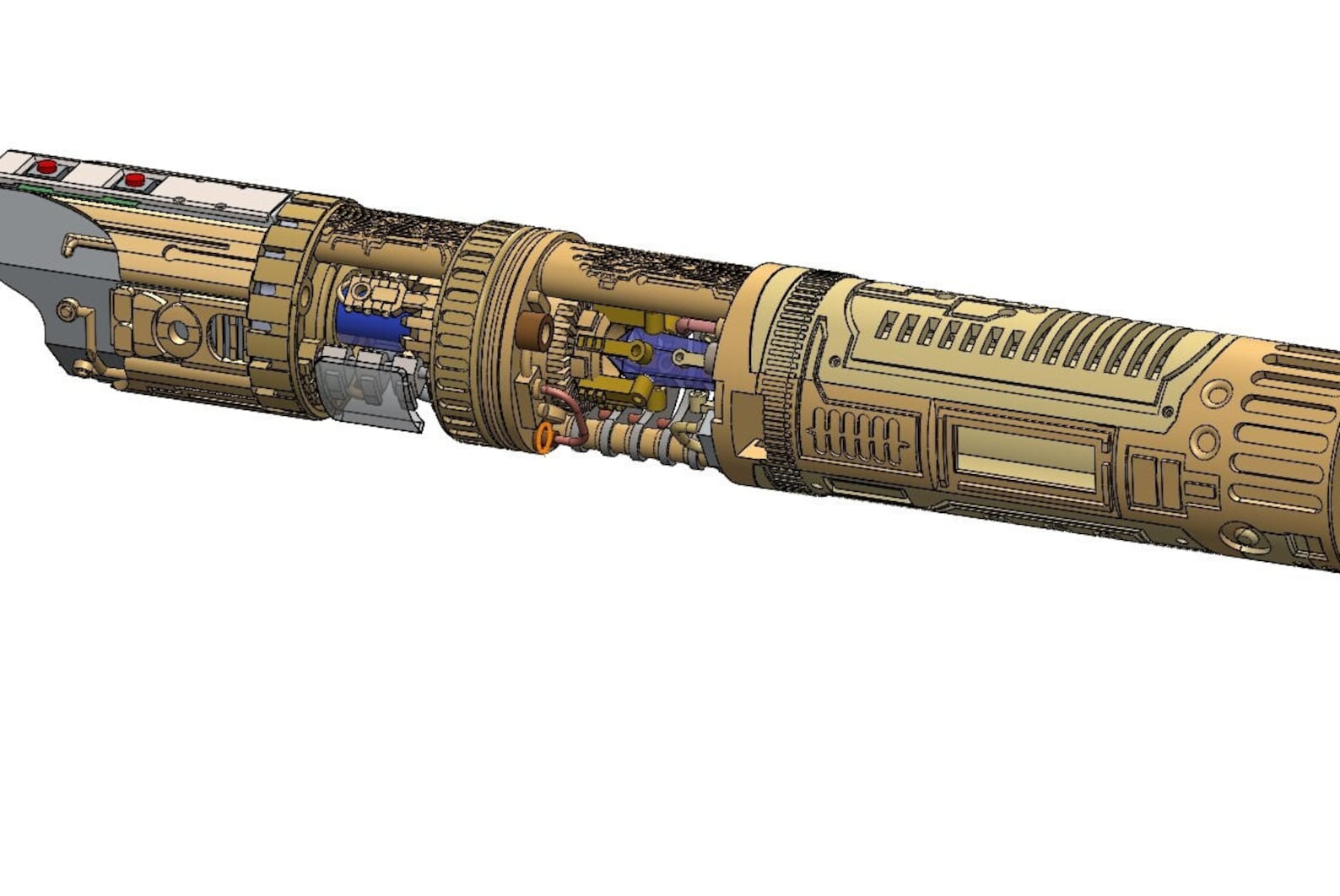 Graflex Lightsaber Proffieboard 3D MODEL FOR PRINT Stl. - Etsy Australia