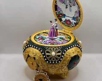 サンタの動くオルゴール、手作り、陶器、1985年、クリスマス