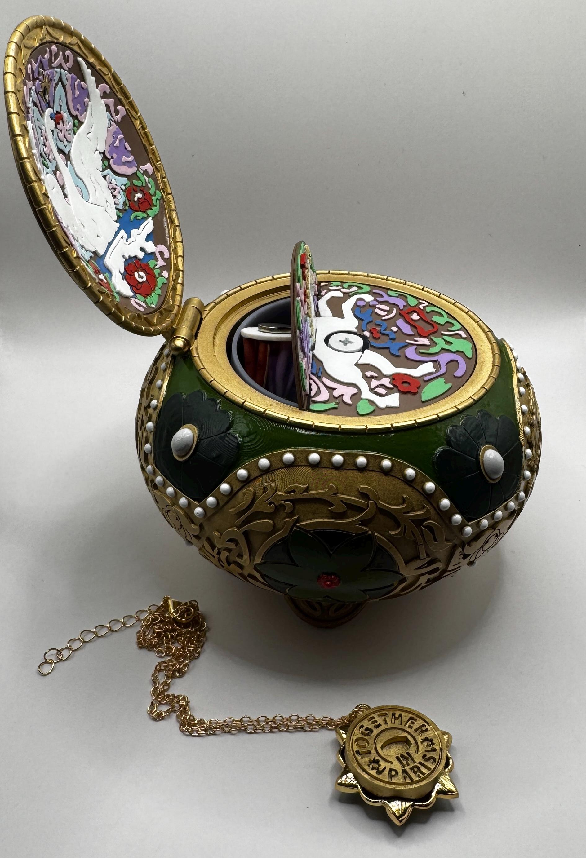 Anastasia Music Box Jewelry “once Upon a December” + Necklace