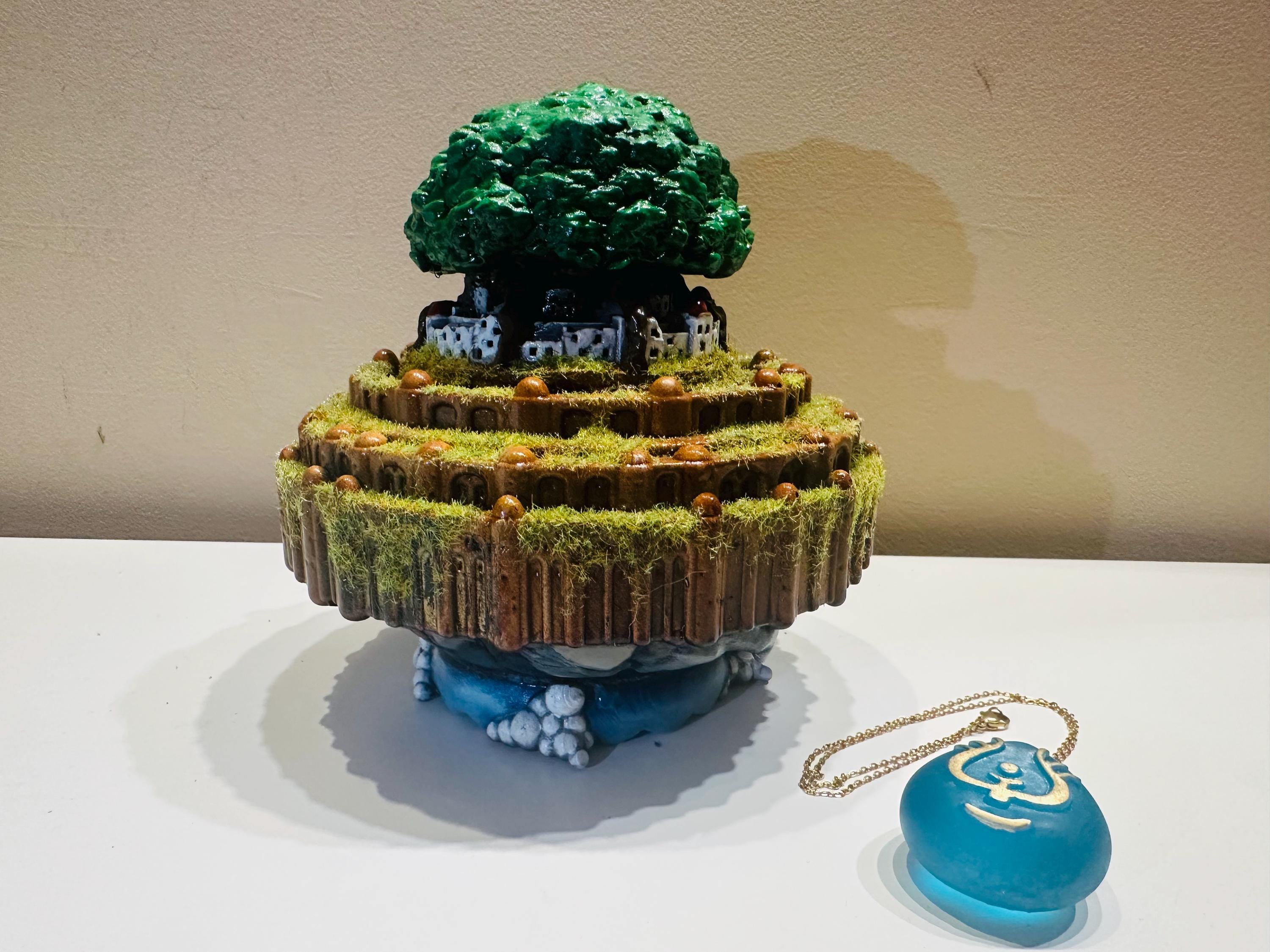 Castle in the Sky Music Box and Pendant - Etsy