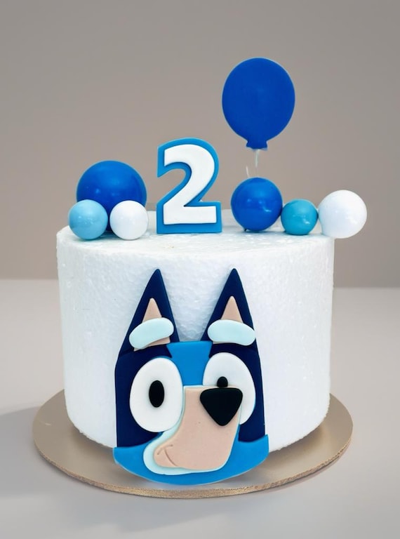 Bluey Cake Topper, Bluey Cake Decorations, edible fondant