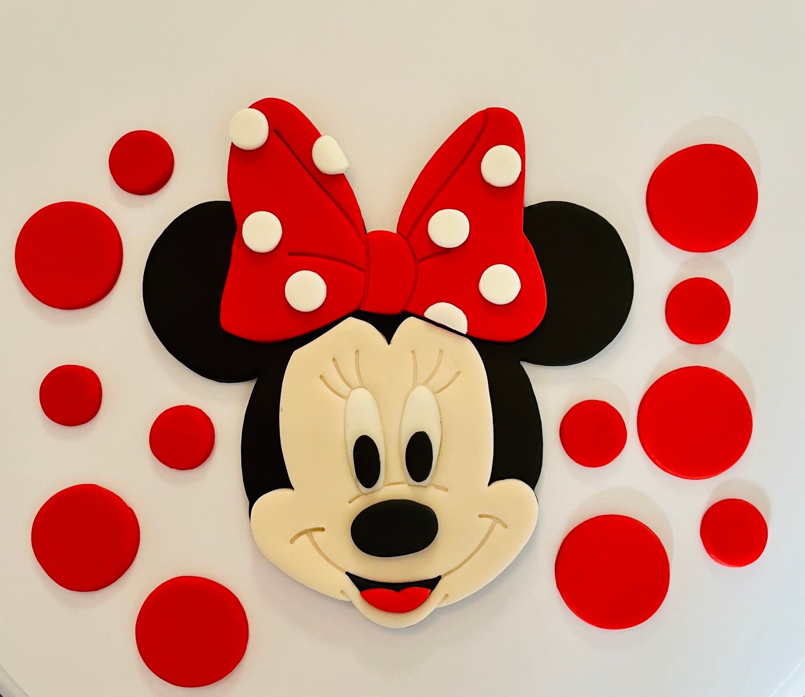 Mini Mouse Rear Face Minnie Mouse Face Cake Tutorial