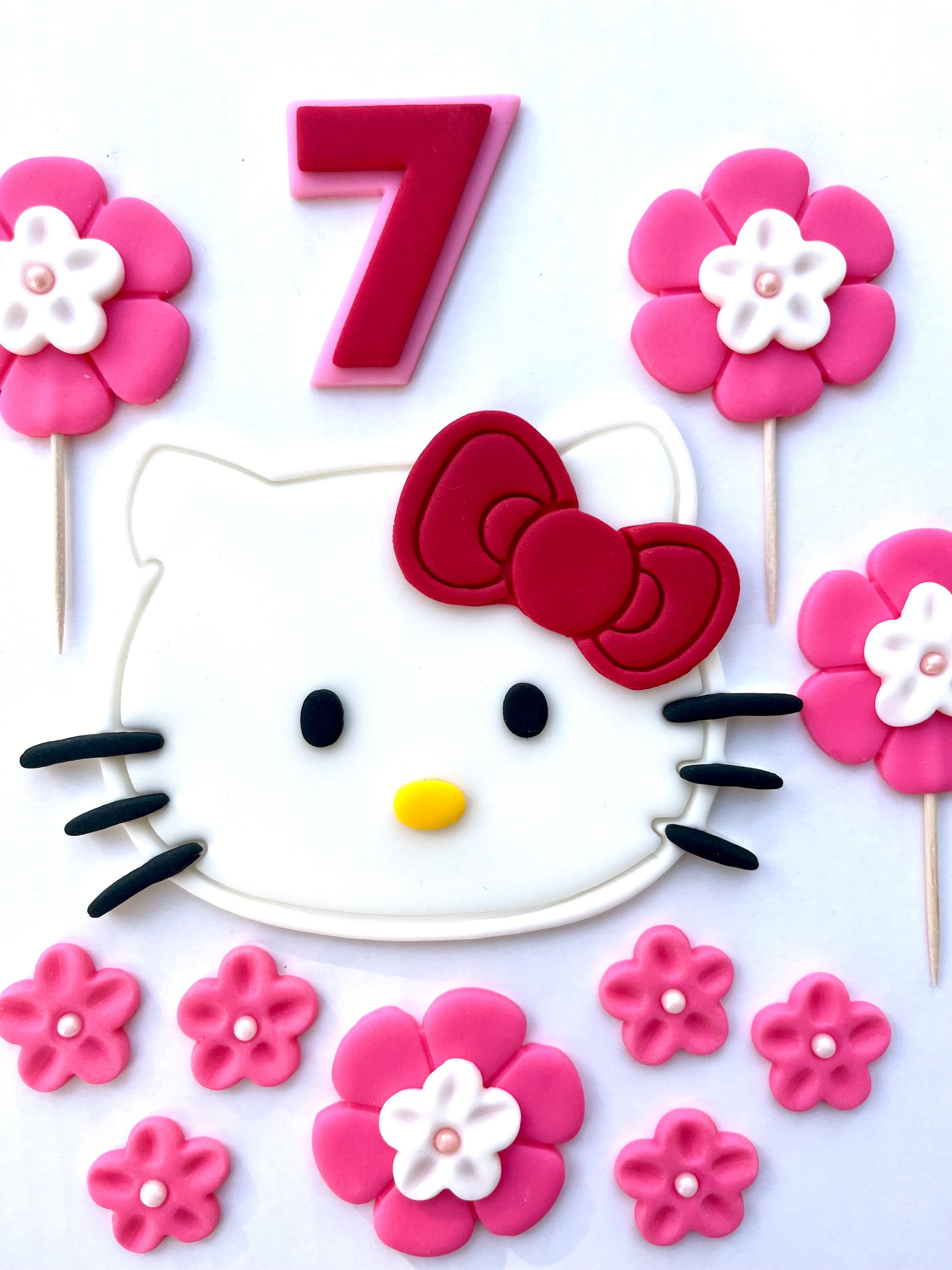 Hello Kitty Cake Topper Hello Kitty Birthday Cake Hello Kitty Cake