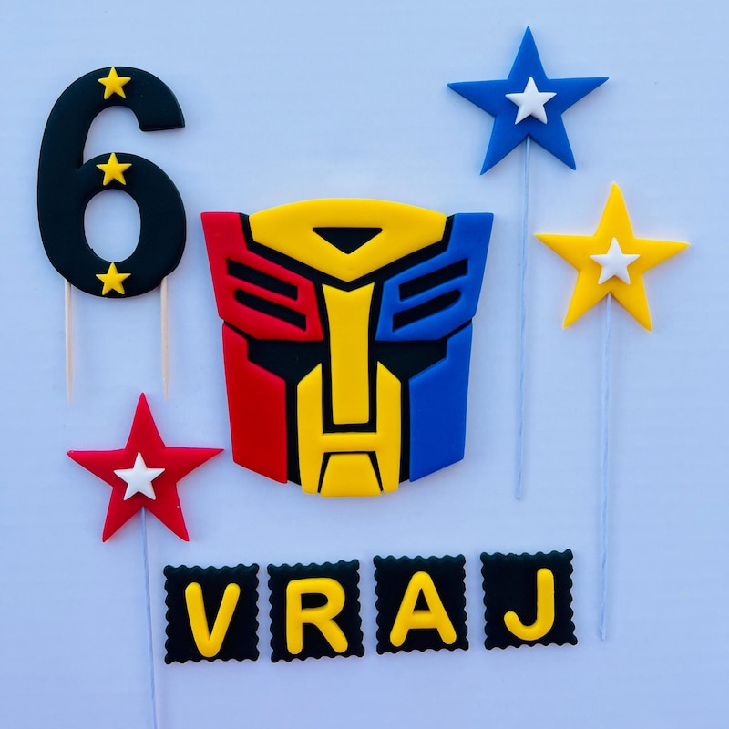 Transformers Cake Design - Etsy