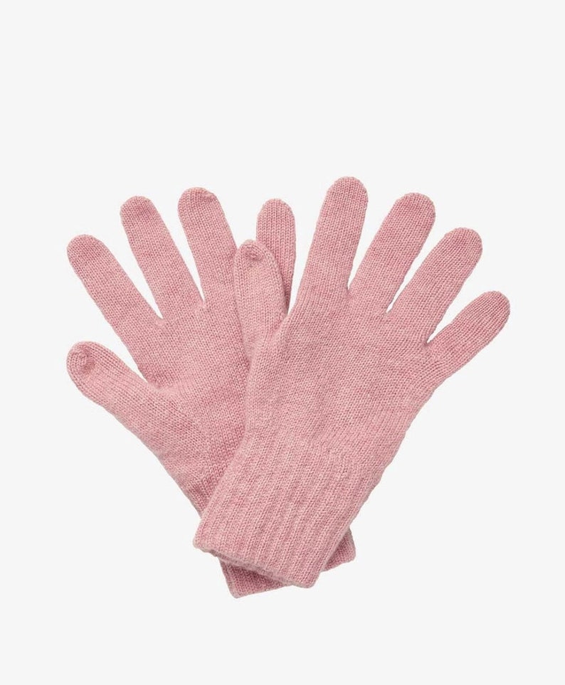 Ladies 100% Pure Cashmere Gloves zdjęcie 3