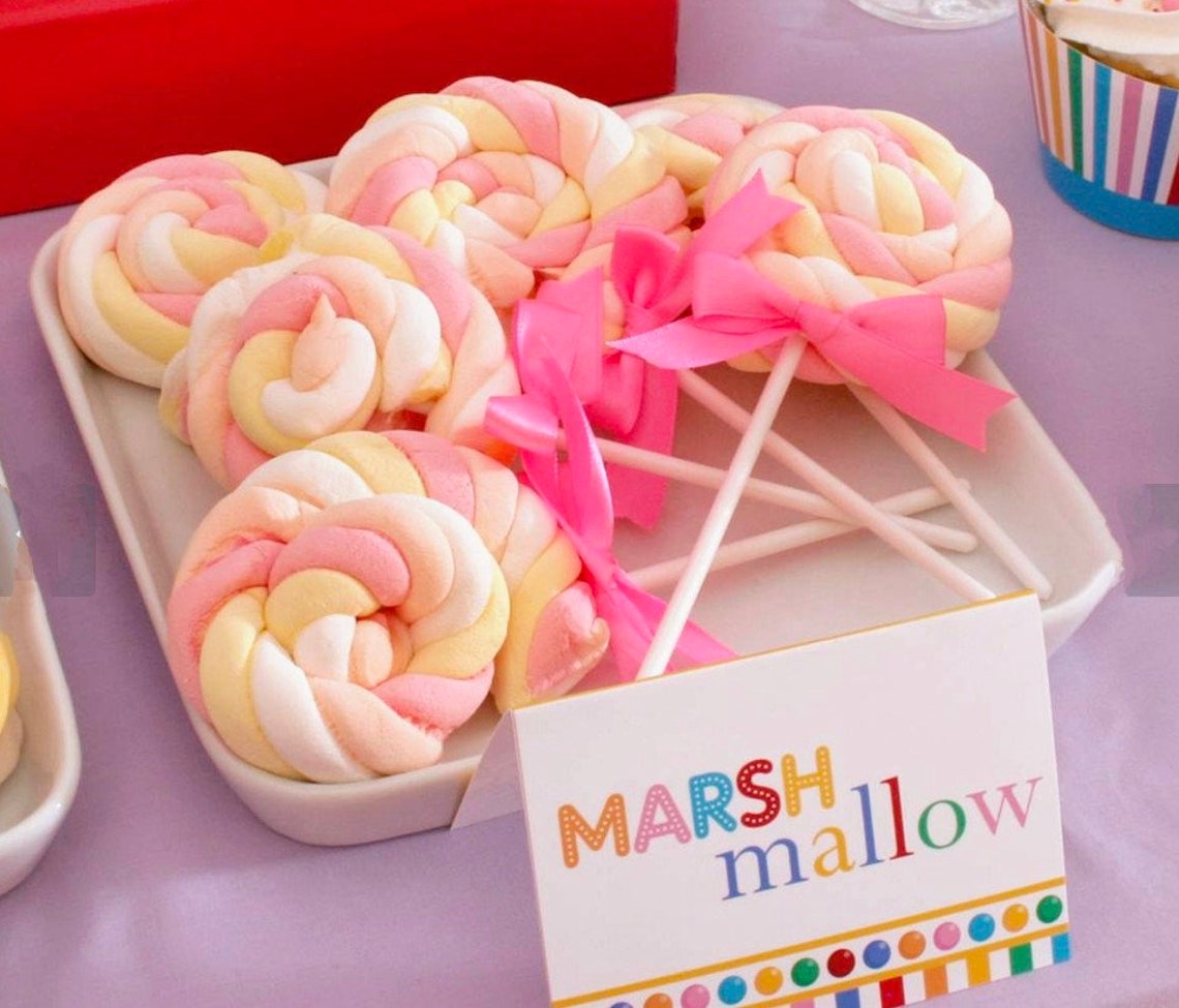 Marshmallow Wheels Marshmallow Sticks Bonfire Night Party Favours Baby